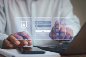 Cómo Generar una Contraseña SAT Sin Efirma para tu Cuenta 6 persona usando computadora con candado digital 1