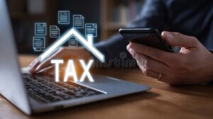 Cómo Obtener Tu Constancia de Situación Fiscal por App Fácilmente 1 persona usando telefono movil para tramites fiscales