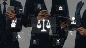 persona usando telefono para asesoria legal