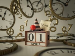 reloj calendario con fecha limite marcada abril